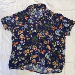 BooHoo Man Floral Aloha Shirt
